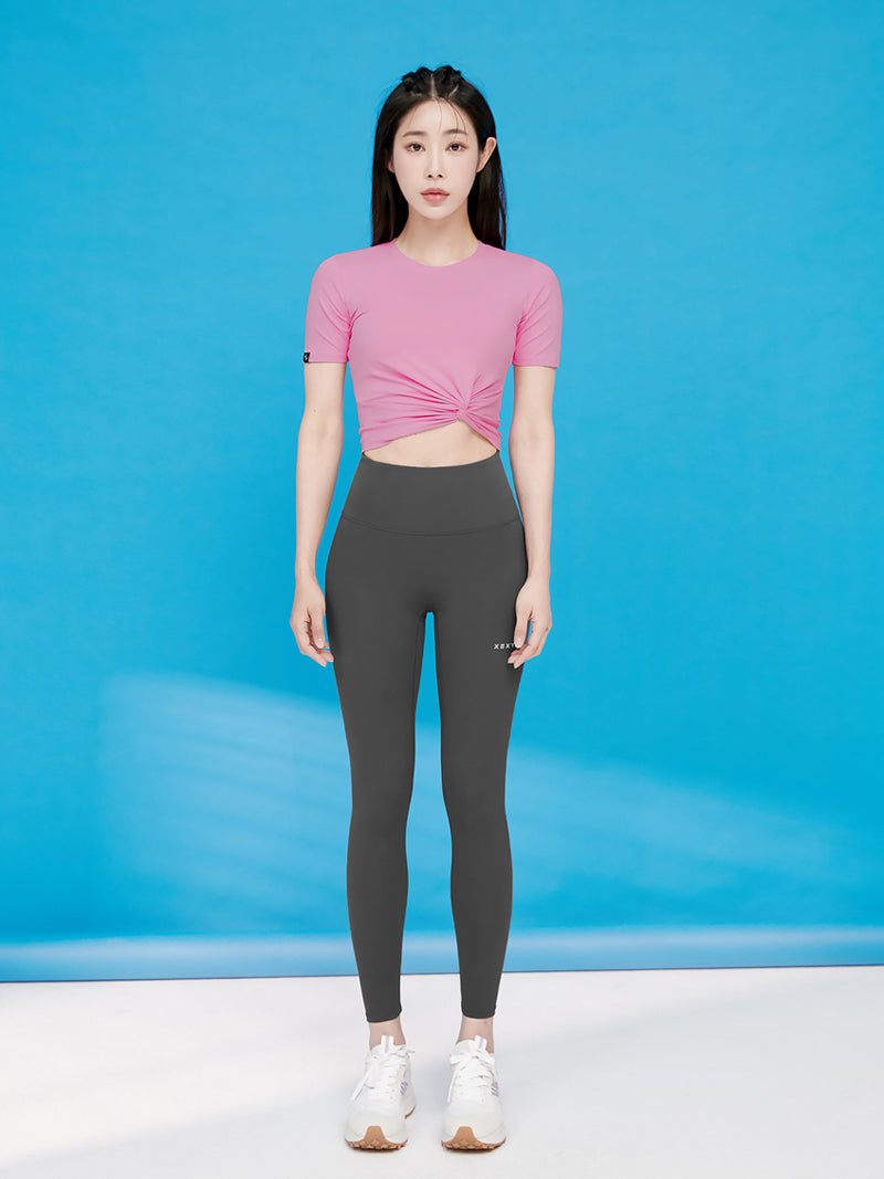 XT4316F フレッシュフェザーねじりクロップドトップ