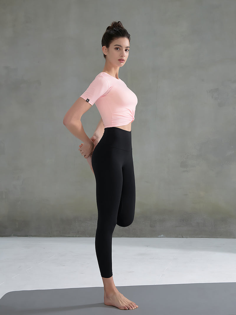 XT4316F フレッシュフェザーねじりクロップドトップ