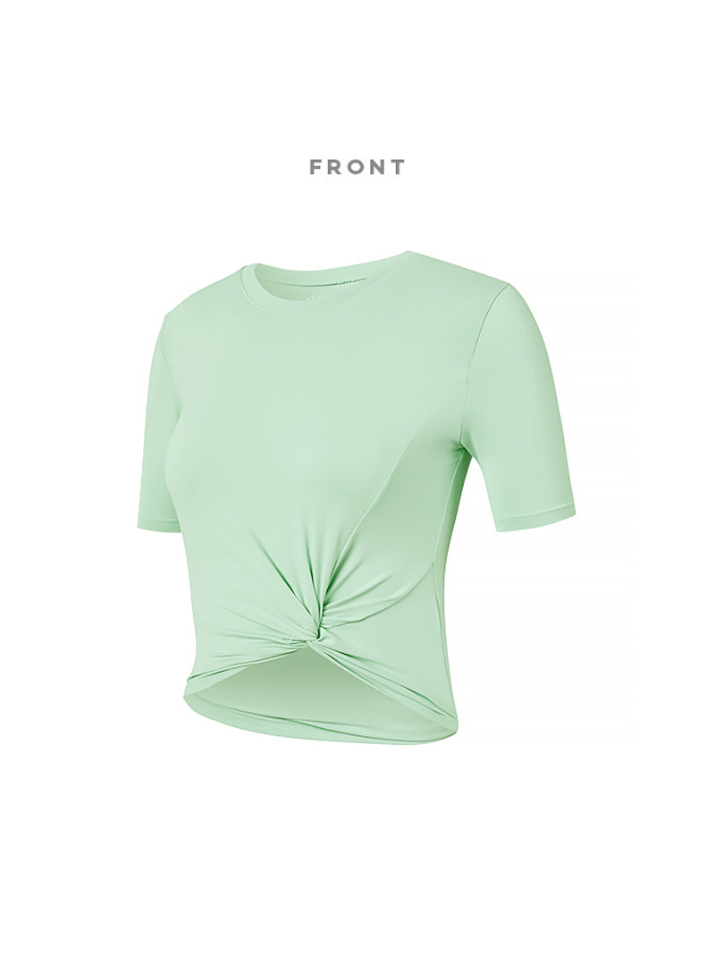 XT4316F フレッシュフェザーねじりクロップドトップ