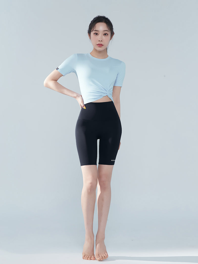 XT4316F フレッシュフェザーねじりクロップドトップ