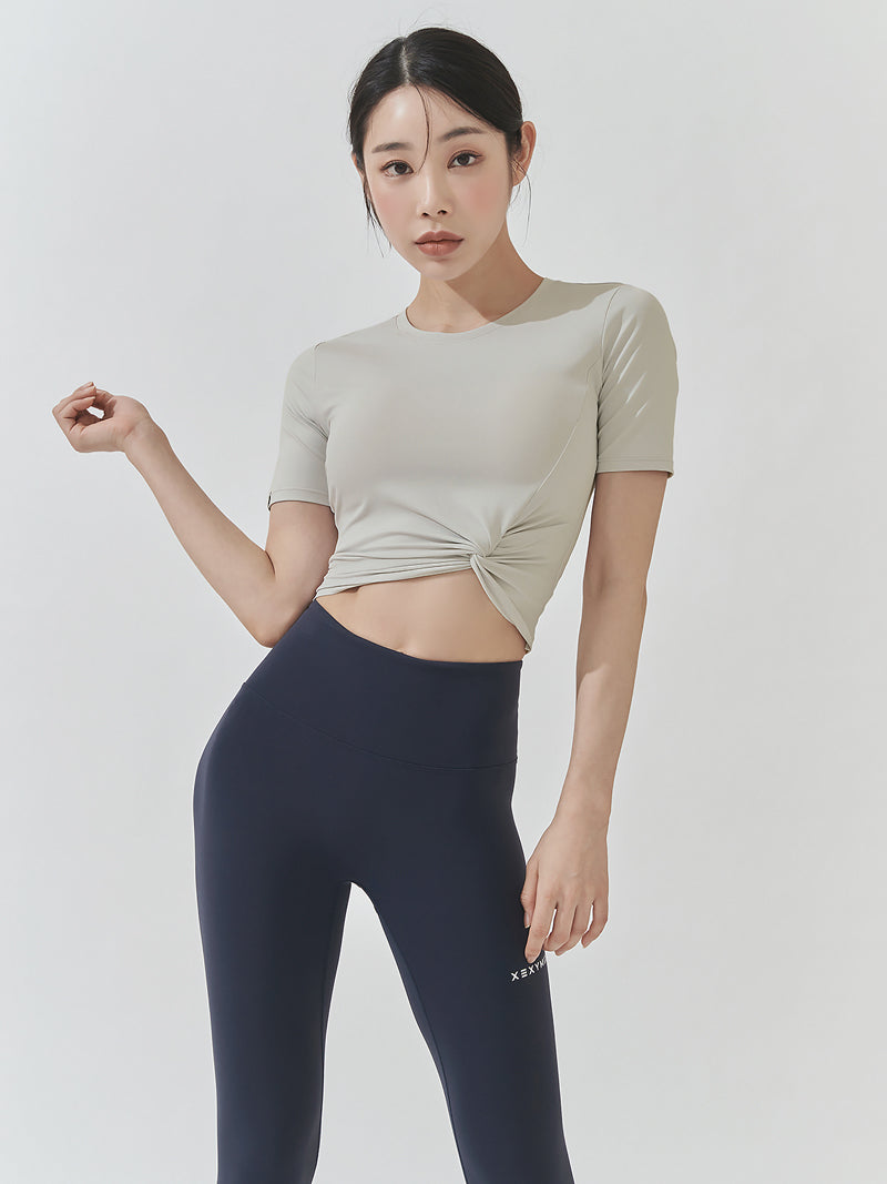 XT4316F フレッシュフェザーねじりクロップドトップ