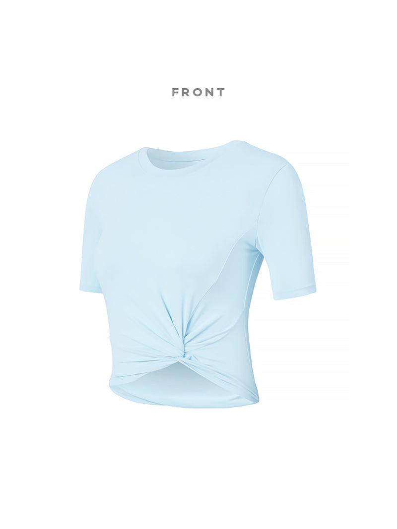 XT4316F フレッシュフェザーねじりクロップドトップ