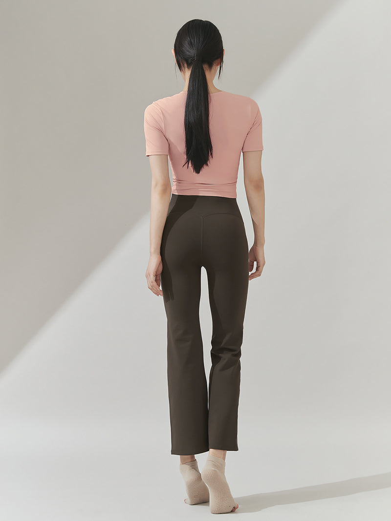 XT4316F フレッシュフェザーねじりクロップドトップ