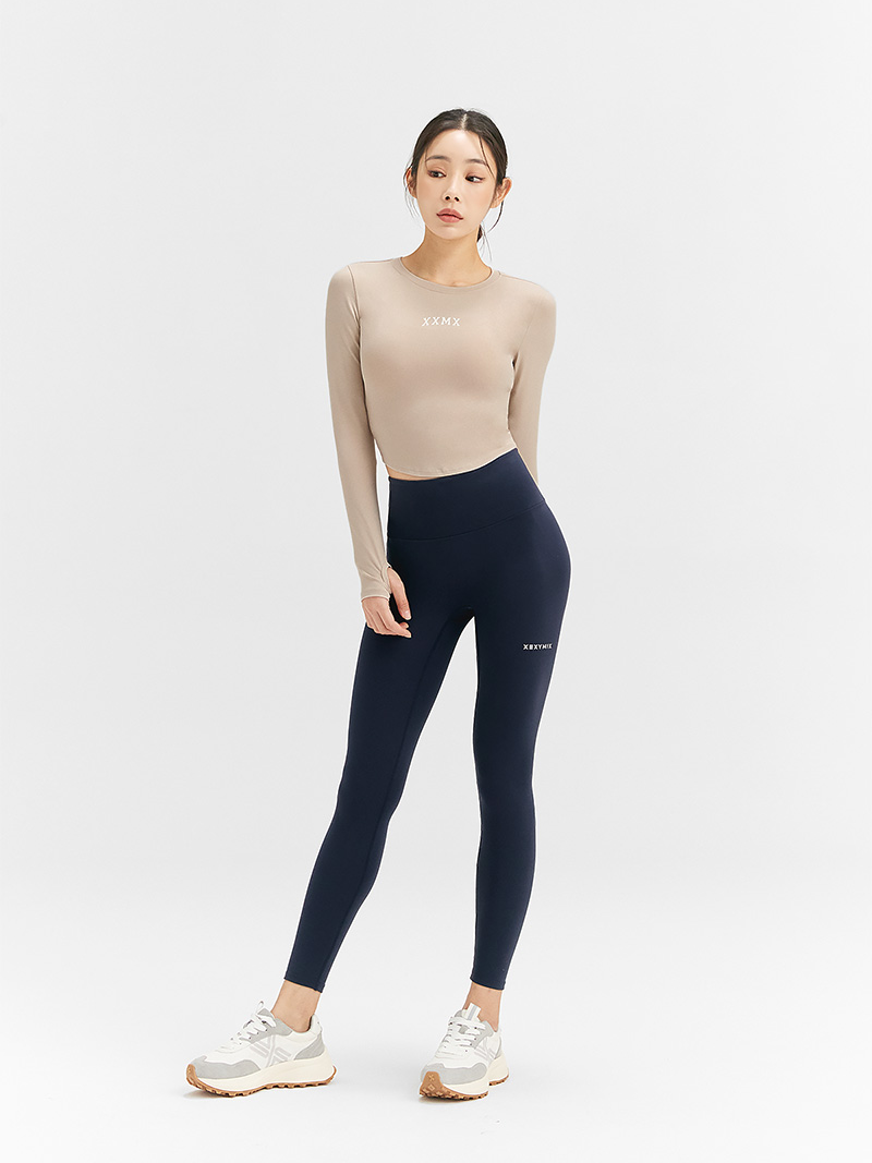 XT4368G コットンライク指穴付き長袖