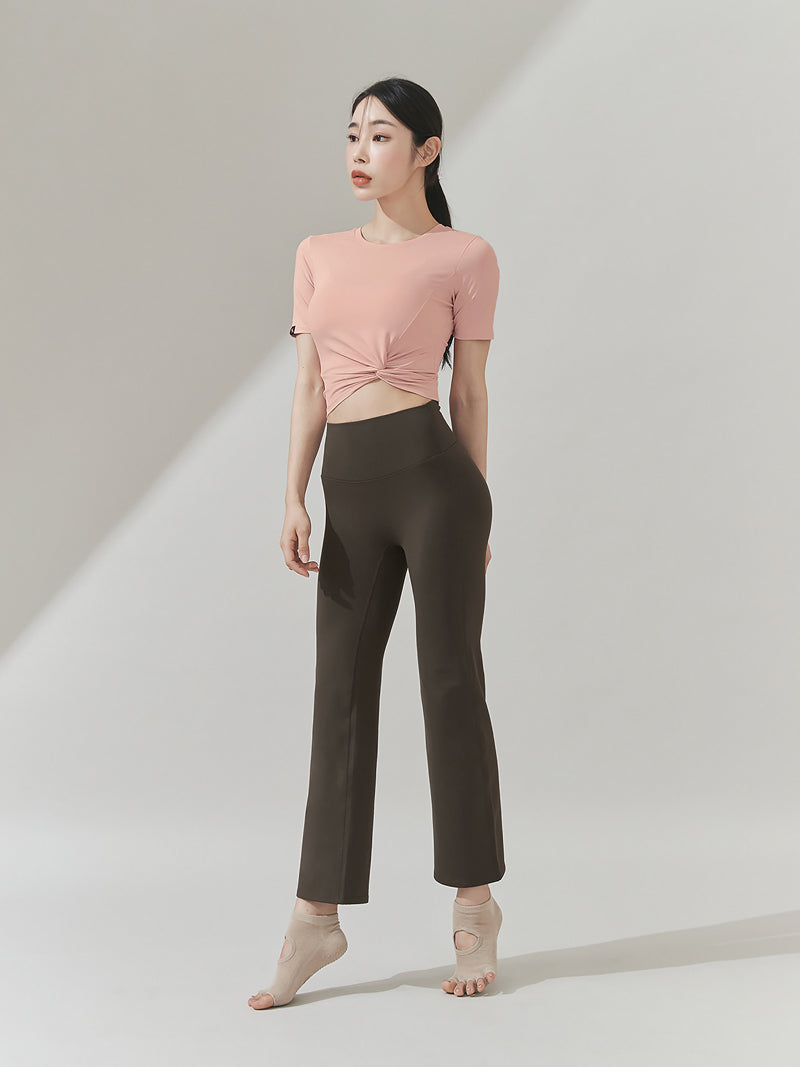 XT4316F フレッシュフェザーねじりクロップドトップ