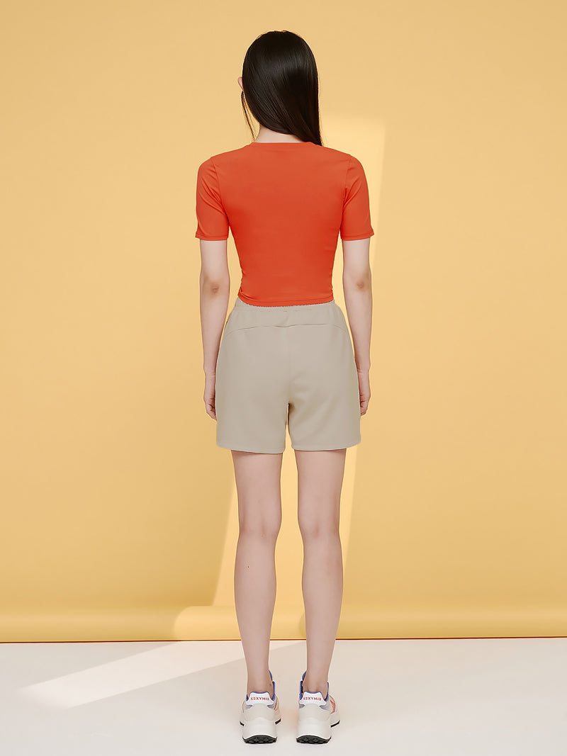 XT4316F フレッシュフェザーねじりクロップドトップ