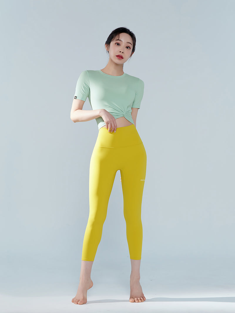 XT4316F フレッシュフェザーねじりクロップドトップ