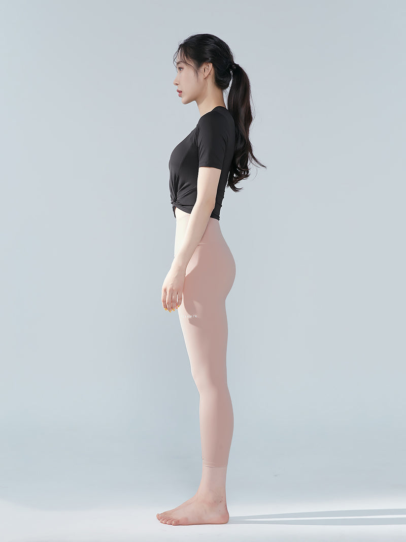 XT4316F フレッシュフェザーねじりクロップドトップ