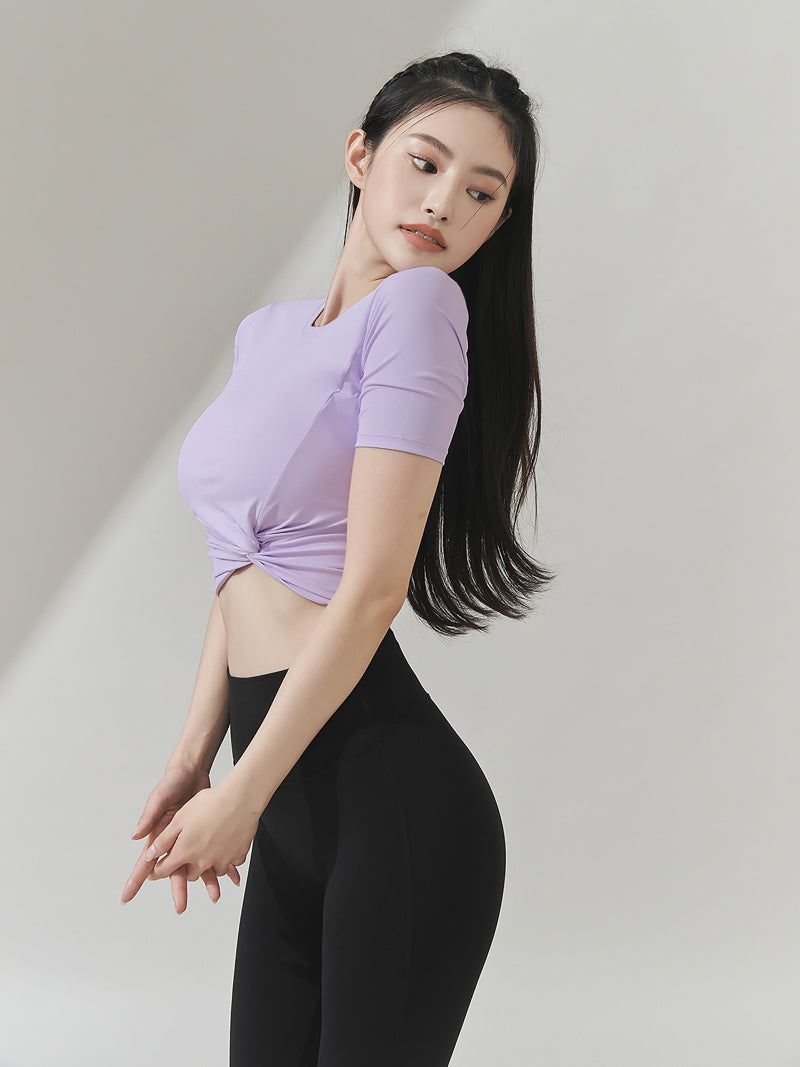 XT4316F フレッシュフェザーねじりクロップドトップ