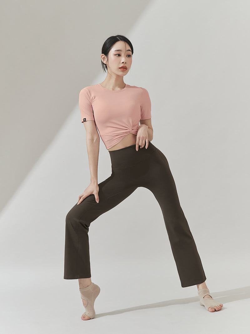 XT4316F フレッシュフェザーねじりクロップドトップ