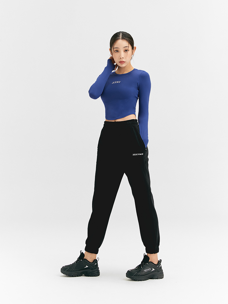 XT4368G コットンライク指穴付き長袖