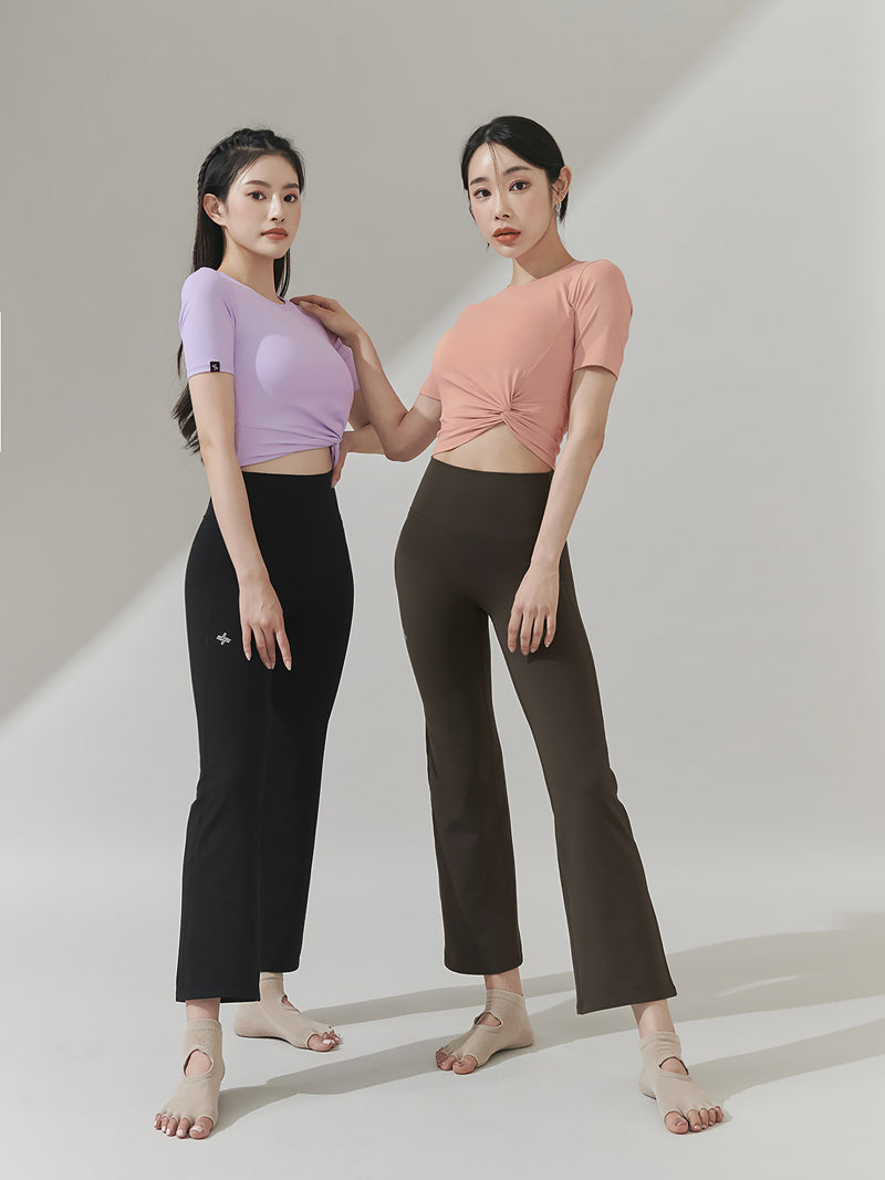 XT4316F フレッシュフェザーねじりクロップドトップ