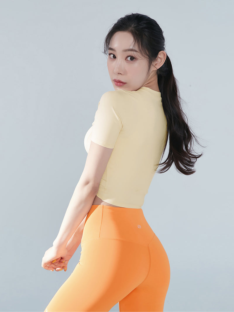 XT4316F フレッシュフェザーねじりクロップドトップ