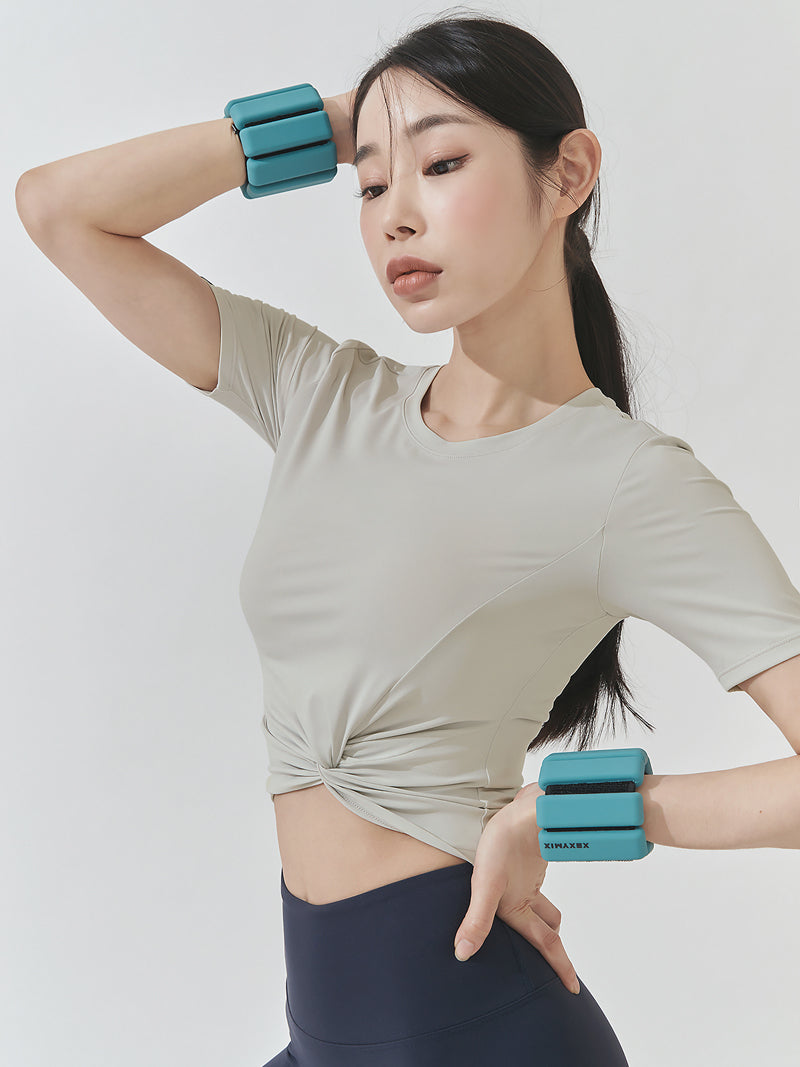 XT4316F フレッシュフェザーねじりクロップドトップ