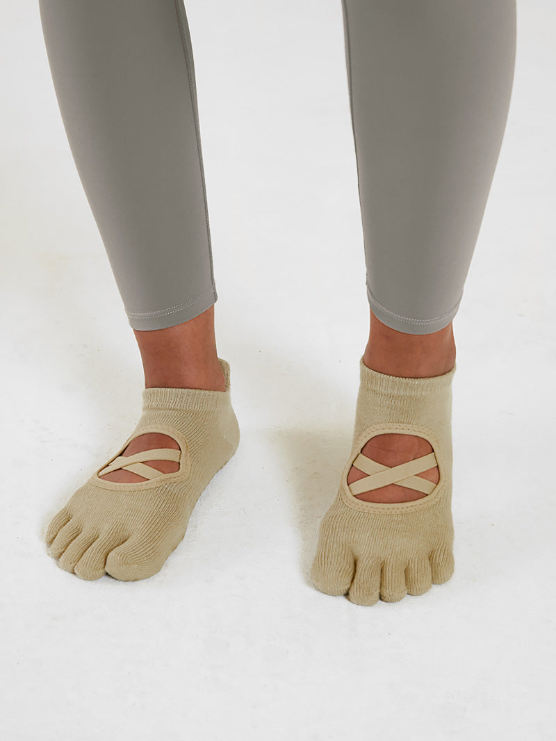 XE1701G BLACK LABEL5本指 ヨガソックス