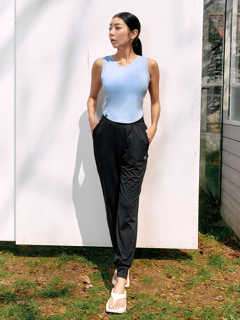 XP9208G ミディアムフェザー 吸汗速乾 ジョガーパンツ