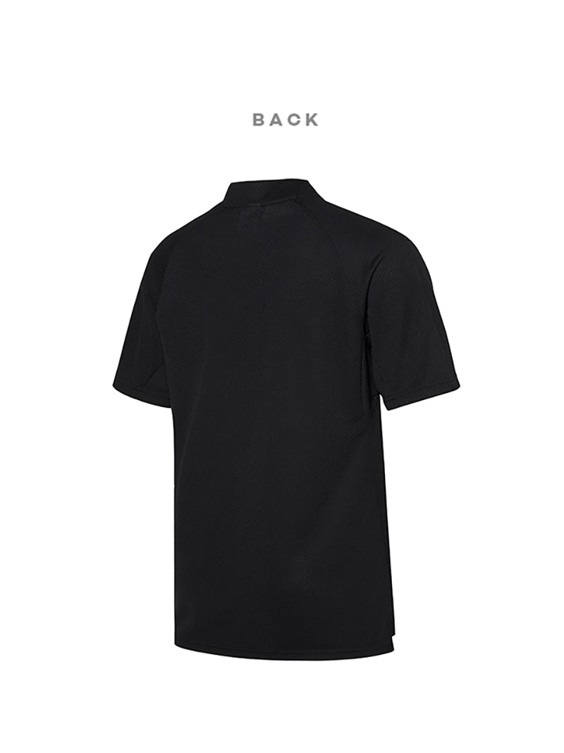 GT2164G モックネックテクニカル半袖