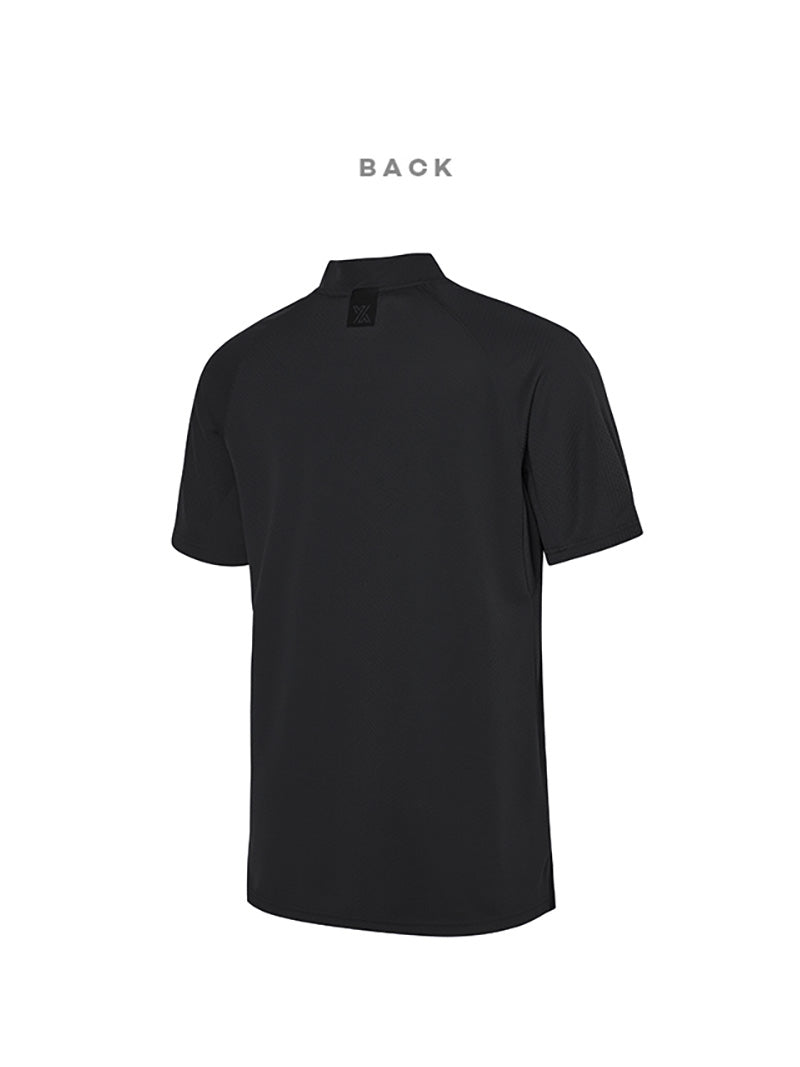 GT2164G モックネックテクニカル半袖