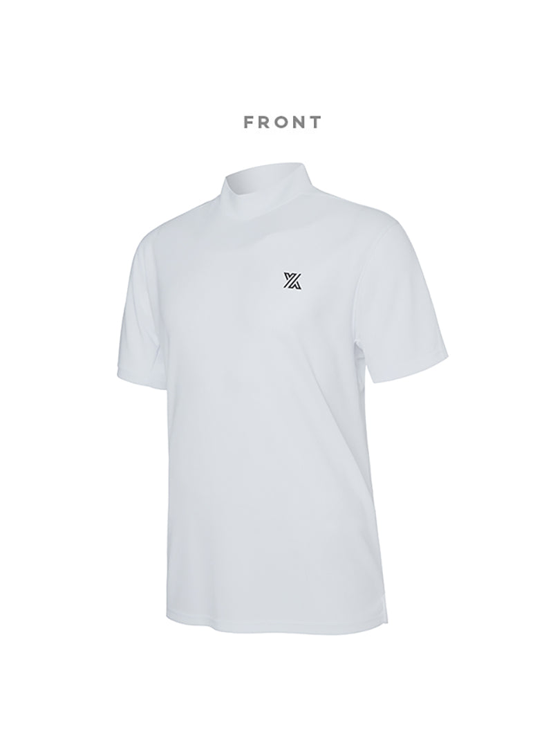 GT2164G モックネックテクニカル半袖