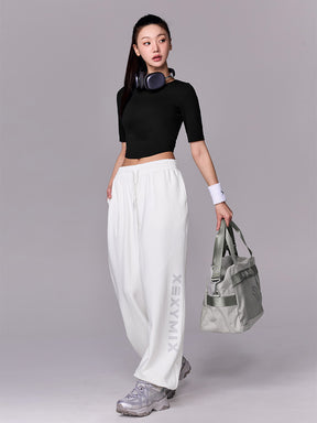 BLACK LABEL シグネチャー パワーライズ 背中開き 5分袖 ブラトップ