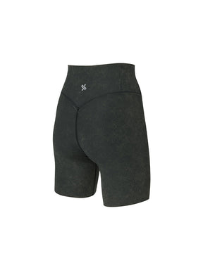 ウォッシュド リブ レギンス 3.5分丈 (単品)