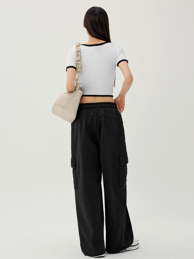 シャーリングストラップ バケットバッグ