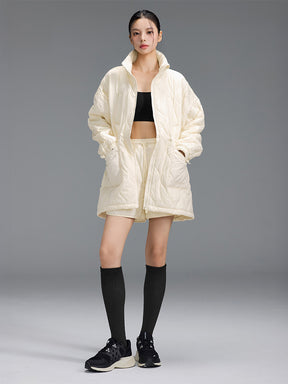 ツイスト リブ ニーソックス