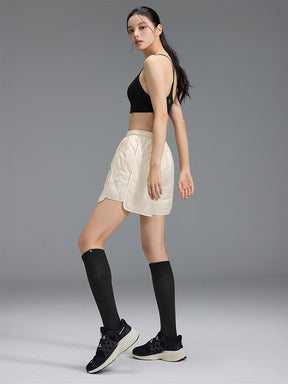 ツイスト リブ ニーソックス