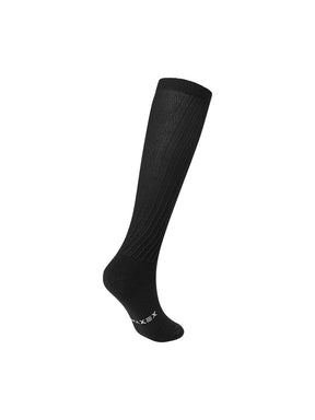 ツイスト リブ ニーソックス