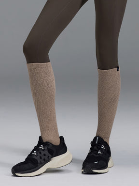 ツイスト リブ ニーソックス