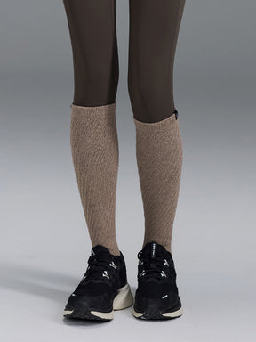 ツイスト リブ ニーソックス