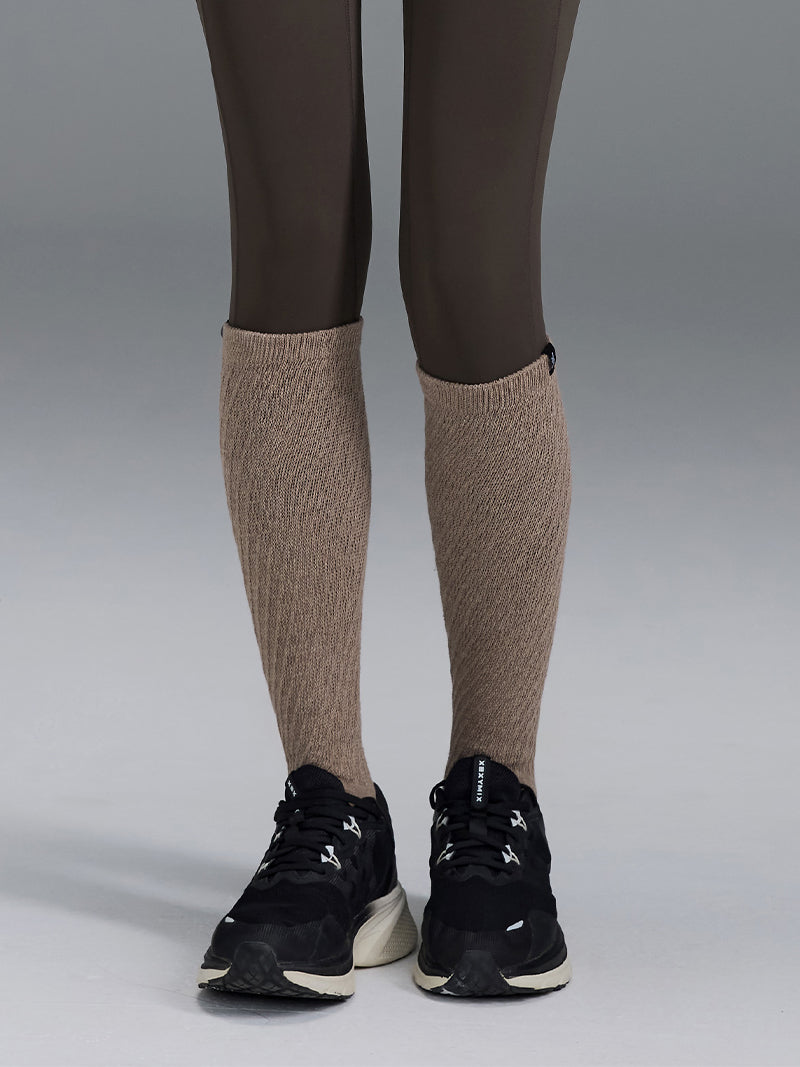 ツイスト リブ ニーソックス