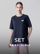 【スターターセット】セミルーズフィット 半袖 & 3.5分丈 レギンス