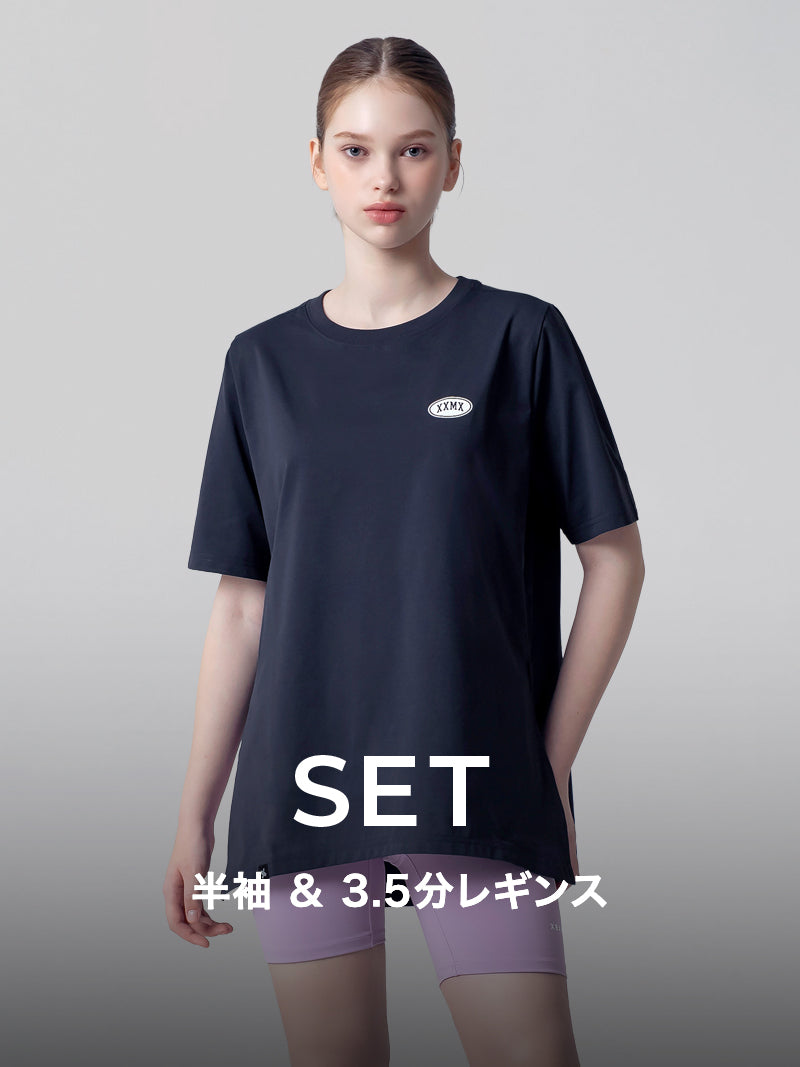 【スターターセット】セミルーズフィット 半袖 & 3.5分丈 レギンス