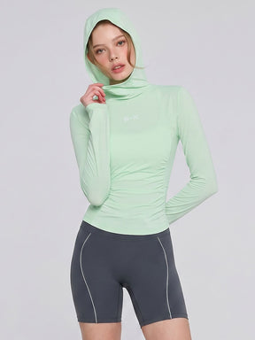 【RUNNING SET】RX エアブリーズ フーディ & パイピング レギンス 3.5分