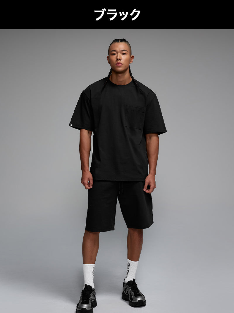 【MENS SET】エアメッシュ 半袖 & ショートパンツ