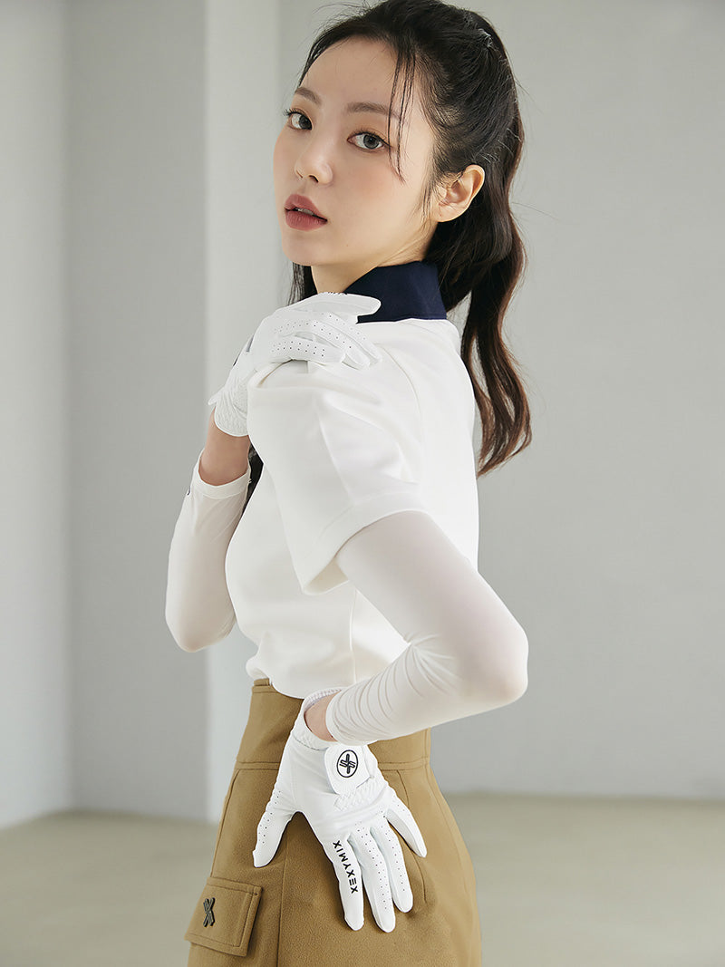 GAB221D【WOMEN】合成皮革 ゴルフグローブ 左手用