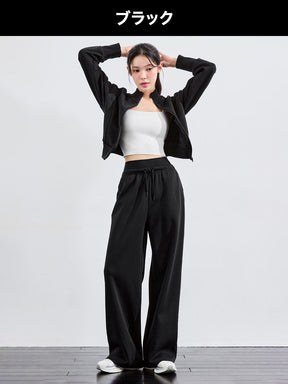 【SET】ジャケット & ワイドパンツ