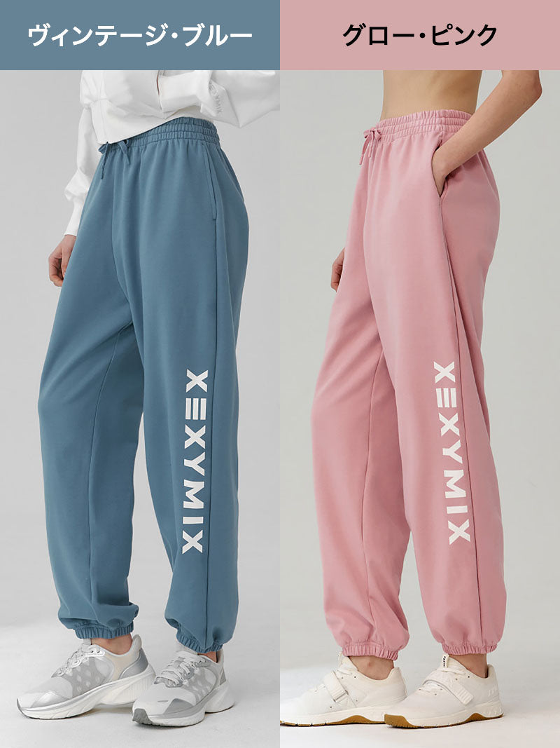 【おすすめセット】背中開き 5分袖 ブラトップ & ルーズフィット ジョガーパンツ