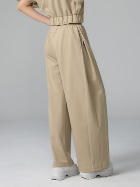 パイピングライン バルーン ワイドパンツ (単品)