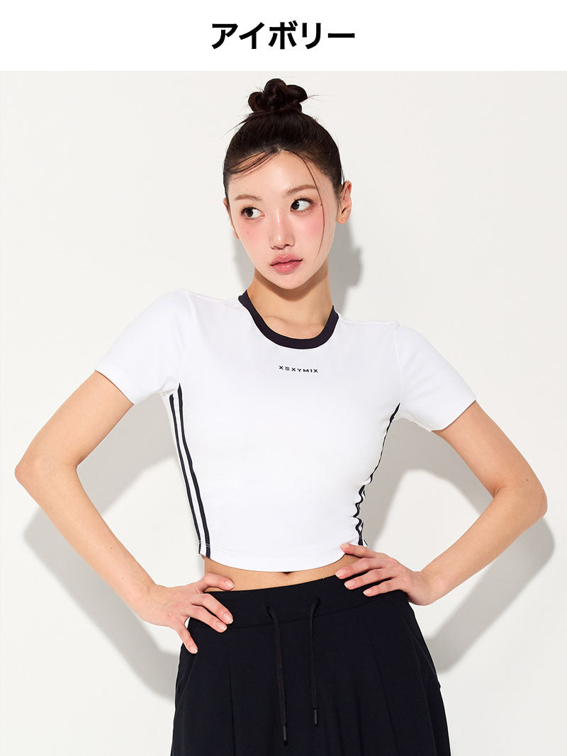 【UVカットセット】トラックライン 半袖 & エア・フリーザー ロングスカート