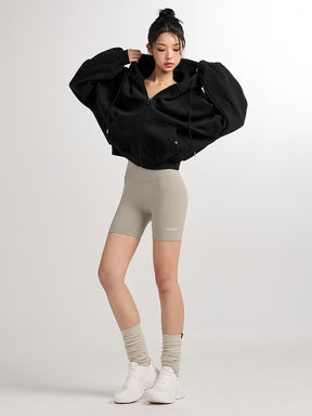 【裏起毛】XA5127N ナッピングフード付きジップアップ