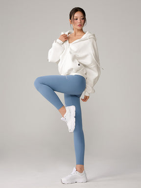 【裏起毛】XA5127N ナッピングフード付きジップアップ