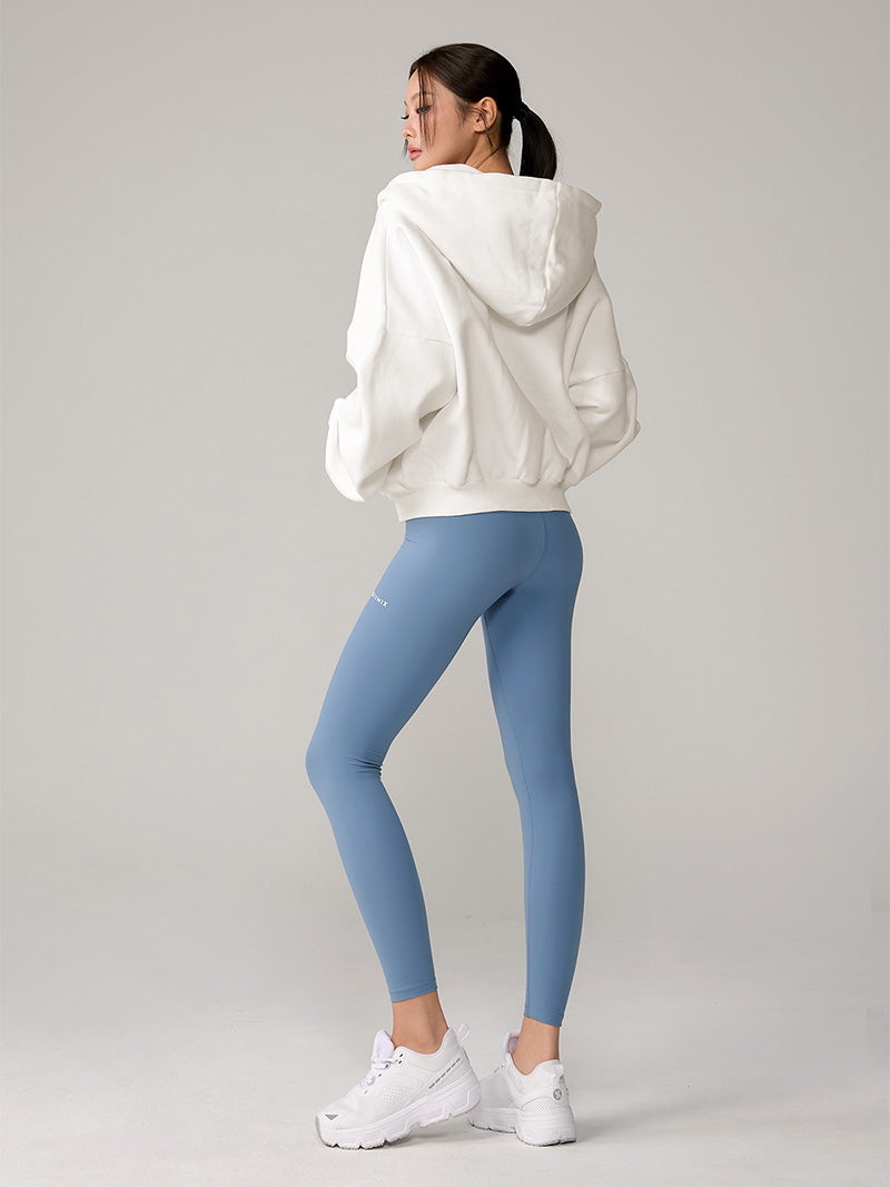 【裏起毛】XA5127N ナッピングフード付きジップアップ