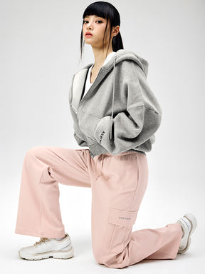 【裏起毛】XA5127N ナッピングフード付きジップアップ