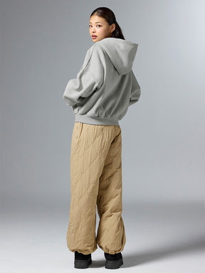 【裏起毛】XA5127N ナッピングフード付きジップアップ