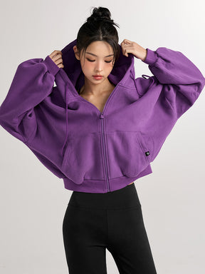 【裏起毛】XA5127N ナッピングフード付きジップアップ