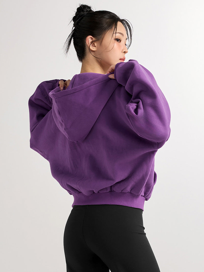 【裏起毛】XA5127N ナッピングフード付きジップアップ