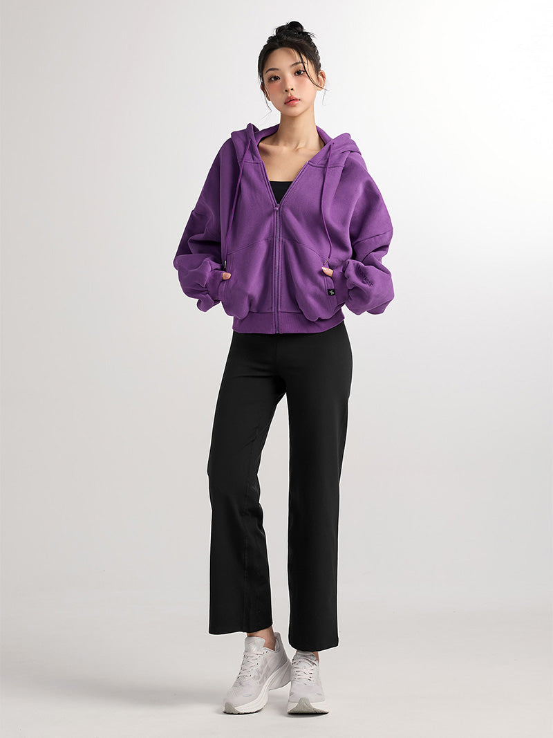 【裏起毛】XA5127N ナッピングフード付きジップアップ