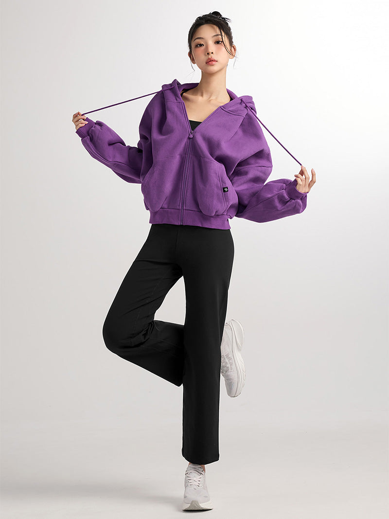 【裏起毛】XA5127N ナッピングフード付きジップアップ